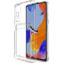 Moby Shop Redmi Note 11 Global Kılıf Urban Clear Kartlıklı Kapak