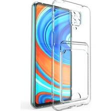 Moby Shop Redmi Note 9 Pro Kılıf Urban Clear Kartlıklı Kapak
