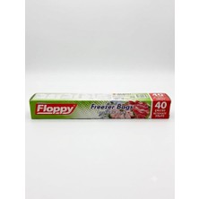 Şeylişeyler - Floppy Büyük Boy Buzdolabı Poşeti 40X50 cm Kilitsiz - 1 Paket (40 Adet)
