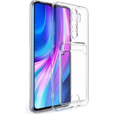 Moby Shop Redmi Note 8 Pro Kılıf Urban Clear Kartlıklı Kapak