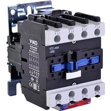 Yavuz Group Store Vtc-40/00/s-4-Sn2 Kontaktör 40A 1no+1nc 230V Bobinli 4p
