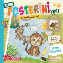 Kyops Kendi Posterini Yap! Boya Kopart As! Sevimli Hayvanlar