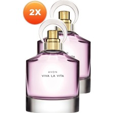 Avon Viva La Vita Kadın Parfüm Edp 50 Ml. İkili Set
