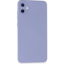 SBN - Store Mey Ithalat®  Samsung Galaxy A05 Kılıf Nano Içi Kadife Silikon - Lila