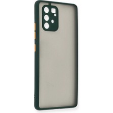 SBN - Store Mey Ithalat®  Samsung Galaxy A91 / S10 Lite Kılıf Montreal Silikon Kapak - Yeşil