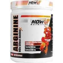 Nowup Nutrition Arginine Nox | Nitric Oxide (Nox) Etkisiyle Güç ve Dayanıklılık Desteği