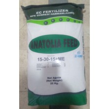 Cegel Ziraat Anatolia Feed 15 30 15 + ME NPK Gübre 25 Kg