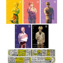 Athica Books Hikarunun Veda Ettiği Yaz 3-4-5-6-7. Ciltler Manga Seti (Özel Cetvel ve Manga Ayracı Hediyeli)