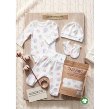 OZMOZ Clean&safe Organik Steril Temizlenmiş Hastane Çıkış Seti-4 Parça