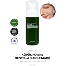 Lebelage Centella Içeren Yatıştırıcı Köpük Maske Truly Centella 10 Second Bubble Mask
