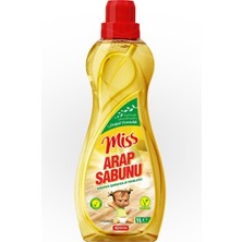 Hoş Kokulu Miss Arap Sabunu 1l Koruyucu İçermeyen Doğal Temizlik Ürünü