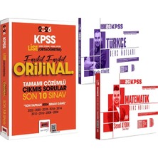 Yargı Yayınevi 2026 Kpss Türkçe Matematik Ders Notları - 2026 Kpss Lise-Ortaöğretim Orijinal Çıkmış Son 10 Sınav