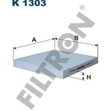 Filtron K05058693AA Polen Filtresi Fıat Freemont    Dodge Avenger Calıber Journey 06- K1303 Adettir