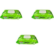Sleepy Aloe Vera Özlü Yüzey Temizlik Islak Havlusu - 100'LÜ 3 Paket