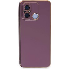 SBN - Store Mey Ithalat®   Redmi 12C Kılıf Volet Silikon - Mor