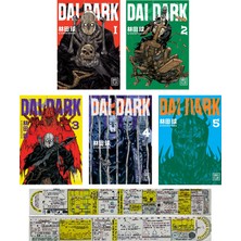 Athica Books Dai Dark 1-2-3-4-5. Ciltler Manga Seti (Özel Cetvel ve Manga Ayracı Hediyeli)