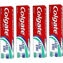 Colgate Diş Macunu Üçlü Etki 50 ml 4 Lü Paket