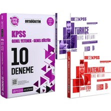 Pegem Akademi Yayıncılık 2026 Kpss Türkçe Matematik Ders Notları - 2026 Kpss Ortaöğretim 10 Deneme