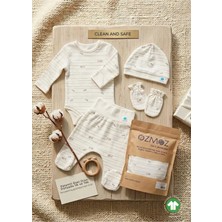 OZMOZ Clean&safe Organik Steril Temizlenmiş Hastane Çıkış Seti-4 Parça