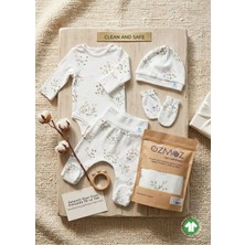 OZMOZ Clean&safe Organik Steril Temizlenmiş Hastane Çıkış Seti-4 Parça