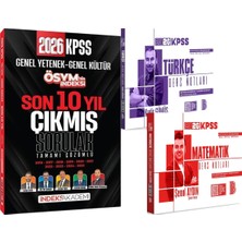 İndeks Akademi Yayıncılık 2026 Kpss Türkçe Matematik Ders Notları - 2026 Kpss Ösym'nin Indeksi Çıkmış Sorular Son 10 Yıl