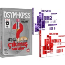 CBA Akademi 2026 Kpss Türkçe Matematik Ders Notları - 2026 Kpss Orijinal Son 12 Yıl Çıkmış Sorular Çözümlü