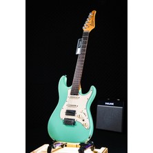 Soloking Ms-11 Classic Mkıı With Rosewood Fb In Surf Green