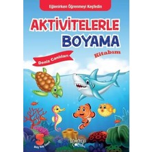 Renas Store Aktivitelerle Boyama Kitabım - Deniz Canlıları