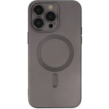 SBN - Store Mey Ithalat®  iPhone 13 Pro Kılıf Moshi Lens Magneticsafe Silikon - Füme