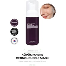 Lebelage Retinol Içeren Kırışıklık Karşıtı Bakım Sağlayan Köpük Maske Truly Retinol 10 Second Bubble Mask
