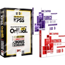 Yargı Yayınevi 2026 Kpss Türkçe Matematik Ders Notları - 2026 Kpss Lise-Ön Lisans Orijinal 2010-2024 Çıkmış Sorular