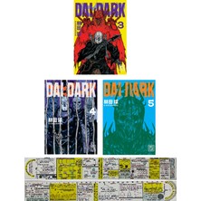 Athica Books Dai Dark 3-4-5. Ciltler Manga Seti (Özel Cetvel ve Manga Ayracı Hediyeli)