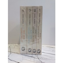 Cem Yayınevi Türkiye Tarihi 1. 2. 3.4. Cilt  Takım (Osmanlı Devletine Kadar Türkler / Osmanlı Devleti 1300-1600 / Osmanlı Devleti 1600-1908/ÇAĞDAŞ TÜRKIYE1908-1980 ( 2. El Kitap )