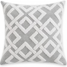 Vivesta Home Maze 43X43 cm Dekoratif Kırlent Kılıfı | Geometrik Dokulu Modern Koltuk Yastık Kılıfı