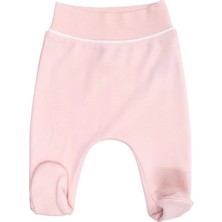 OZMOZ Organik Açık Pembe Patikli Kız Bebek Alt