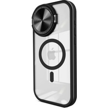 SBN - Store Mey Ithalat®  iPhone 11 Kılıf Teleskop Lens Magsafe Silikon Kapak - Siyah