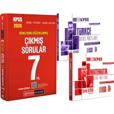 Pegem Akademi Yayıncılık 2026 Kpss Türkçe Matematik Ders Notları - 2026 Kpss Konu Konu Çıkmış Sorular 7 Yıl