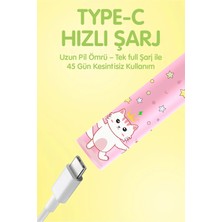 NPO Nicefeel X500 Çocuklar İçin Pembe Şarjlı Diş Fırçası Orta Yumuşaklıkta Fırça Kıllarıyla 39600 Titreşim