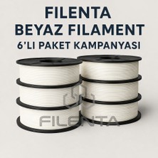 Filenta Beyaz Pla Premium Filmanet 6'lı Set