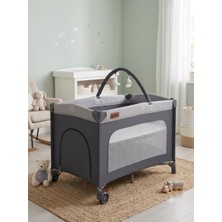 Heyner Maller 70X110 Bebek Oyun Parkı Park Yatak Park Beşik Oyun Parkı Alezli Yatak Hediyeli