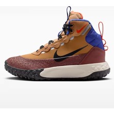 Nike Terrascout Leather Sneaker Hakiki Deri Bilekli Reflektörlü Günlük Spor Ayakkabı Kahverengi