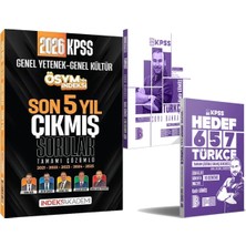 İndeks Akademi Yayıncılık 2026 Kpss Türkçe Soru ve Deneme Seti - 2026 Kpss Ösym'nin Indeksi Çıkmış Sorular Son 5 Yıl
