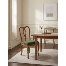 Gazzini Furniture Dante Işlemeli Klasik Ahşap Sandalye