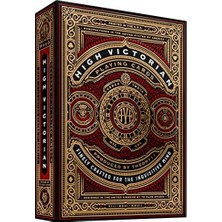 Theory 11 Victorian Koleksiyoner Red Kırmızı Iskambil Oyun Kağıdı Kartları