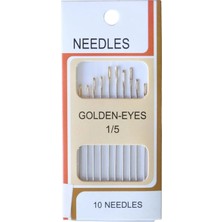 Needles Dikiş Iğnesi Golden- Eyes 1/5 / 2 Paket