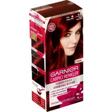 Garnier Kalıcı Krem Saç Boyası 60 ml – Amonyaksız, Bitkisel Yağlı, Yoğun Kızıl Ton ve Uzun Süreli Parlaklık