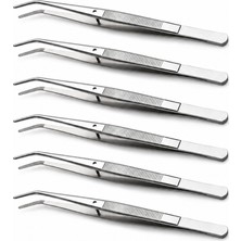 Aura Online 6 Adet Twe-6 Cımbız Tırtıklı Pimli 16 cm Paslanmaz Metal Çok Amaçlı Kullanım