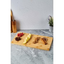 Empressco Bambu Sunum Tahtası 40X20 Cm, Şık ve Hafif, Çok Amaçlı Kullanım