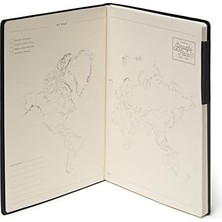 Bağlar MYNOT00 NOT Defteri, 17 x 24 cm 17 x 24 cm Siyah