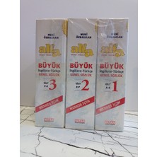 Alfa Basım Yayım Dağıtım Alfa Büyük Ingilizce - Türkçe Genel Sözlük (3 Cilt Takım) ( 2. El Kitap )